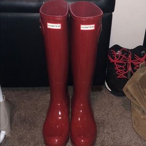 Hunter rain boots
